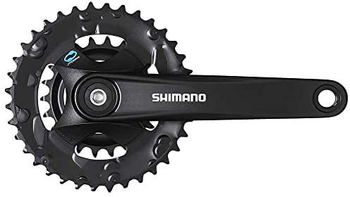 Shimano kurbelgarnitur AltusM315-B2 36-22T 7/8S 175 mm schwarz
