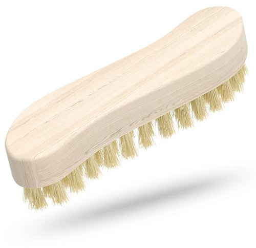 Klangfeiler® Scheuerbürste Reinigungsbürste aus Holz - Extra Robust & Langlebig - Made in Ukraine