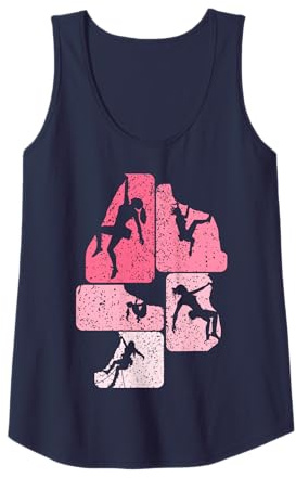 Klettern Kletterer Bergsteigen Bouldern Damen Mädchen Tank Top