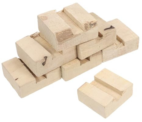 Yardwe 10stücke Holzstielkeil Befestigungskeil für Handhacken Werkzeugkeil Hackenstielkeil Hammerstielkeil Zubehör für Gartenhacken Axtstiel-verstärkungskeil Hackenstopper Axtkeil