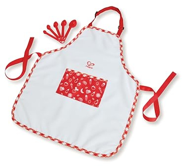 Hape Chefkoch-Set - buntes Küchenspielzeug, realistisches Rollenspiel Kochset, Spielküche Zubehör, Lernspielzeug und kreatives Spielen, für Kinder ab 3 Jahre
