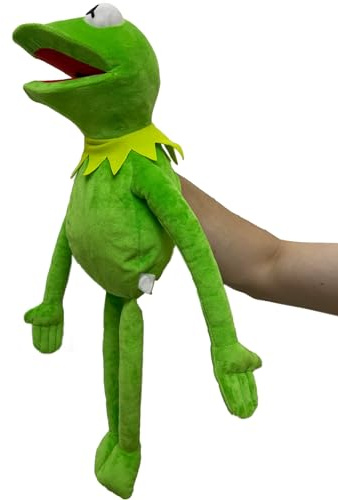 Kermit der Frosch Handpuppe PlüSchtier Frosch Handpuppen für Kinder Tier Kuscheltier Spielzeug 23.6inch