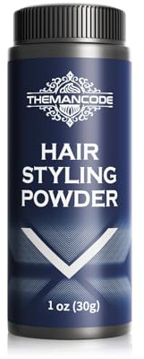 THEMANCODE Texture Powder, Volumen Puder Haare, Geschenk für Männer, Leichtes Haarstylingpuder verleiht Volumen und Textur, am besten für Kurzes bis Mittellanges Haar, 30 g