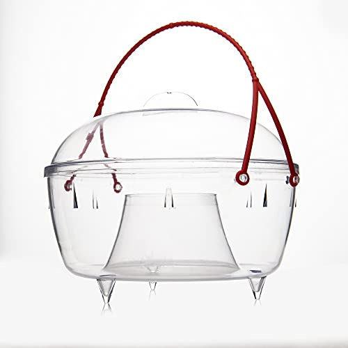 5er Set Aroba Profi Insektenschutz Wespenfalle 18cm GROß und besonders WIRKSAM Umweltfreundlich ganz ohne Gift Insektenfalle Fliegenfänger Wespenfänger Wespenstopp Mückenfalle