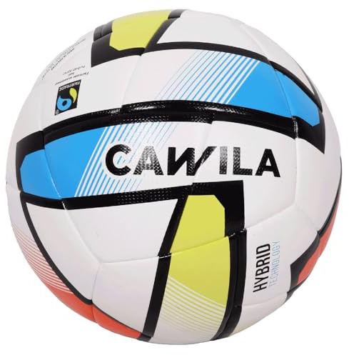 Cawila ACADEMY Futsal HYBRID | Größe 4 Weiss, 4 Ohne Geschlecht