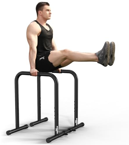 RELIFE REBUILD YOUR LIFE Dip-Station Übung, Parallelstange, strapazierfähig, Dip-Ständer, Fitnessstudio, Dip-Stange, Stabiler Stabilisator, Höhe Fitness Turnhalle Ausüben Calisthenics Equipment