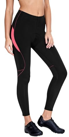 Santic Gepolsterte Langradhose Damen auch für MTB Rosa EU L