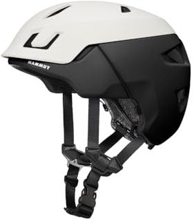 Mammut Haute Route Helmet | Helm für Skifahren, Klettern und Radfahren, Für Damen und Herren | White-Black, 55-59 cm
