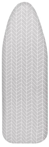 AOOTE Bügelbrettbezug, 125 * 46cm Bügelbezug Universalcover, Bügelbezug mit Gummizug, Bügeltischbezug aus Baumwolle, Geeignet für Dampfbügelstation und Dampfbügeleisen(Pfeil)