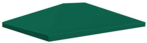 vidaXL Pavillondach 310 g/m² 4x3 m Grün