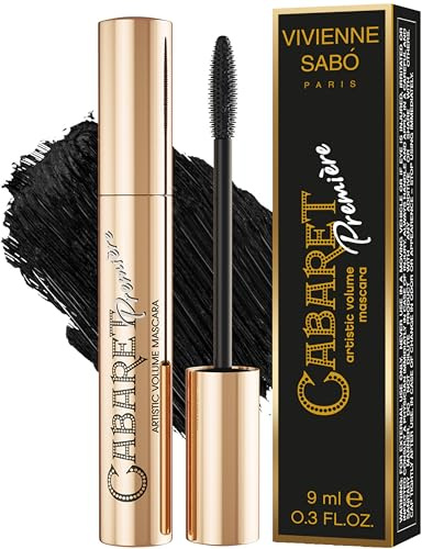 VIVIENNE SABO Artistic Volume Mascara 9 ml I Cabaret Premiere I Farbton Kohleschwarz I für einen verführerischen und unwiderstehlichen Augenaufschlag mit einem Wow-Effekt