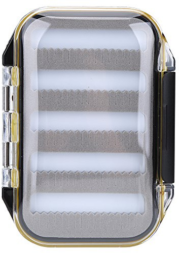fliegen box,fliegenfischen box,Angelzubehör Box Angelköder Fall großer Fischen Köder Haken Speicher Kasten Fishing Tackle Box, wasserdichter Doppelseitige Plastik Angelgerät Aufbewahrungsbox