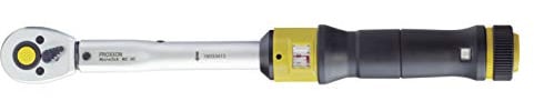 PROXXON 23350 Drehmomentschüssel (Ratsche, Umschaltknarre), 3/8" Vierkantantrieb, für 12-60 Nm - Gesamtlänge: 370 mm