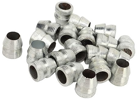 20 Stück Sicherheits-Rundaxt-Griffkeile, Stahlhammer-Spaltaxtkeil, Axt-Hand-Metallkeil, Runder Stahlkeil Für Hammer-Axt-Schlittengriff(16mm)