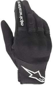 Alpinestars Motorradhandschuhe Copper Gloves Black White, Black/White, M, 356842012- M
