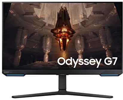 Samsung Odyssey G70B Gaming Monitor 28 Zoll 4K UHD IPS 144Hz Schwarz