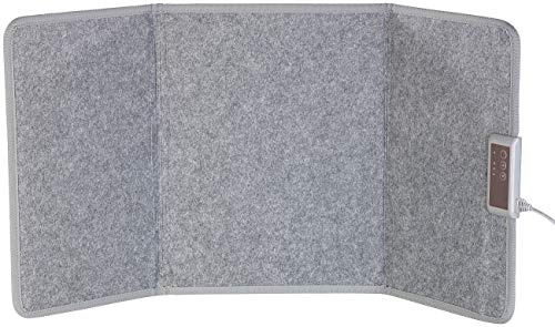 Sichler Haushaltsgeräte Infrarot Panel: Faltbares Fern-Infrarot-Heizpanel, bis 65 °C, 165 Watt, Größe M (Heizpaneel, Mini Infrarotheizung, Heiz)