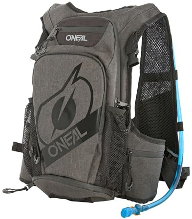 O'NEAL | Rucksack mit integriertem Trink-System | Fahrrad MTB Mountainbike | 12L Fassungsvermögen, erhöhte gepolsterte Rückwand (abnehmbar) | Romer Hydration Backpack | Schwarz
