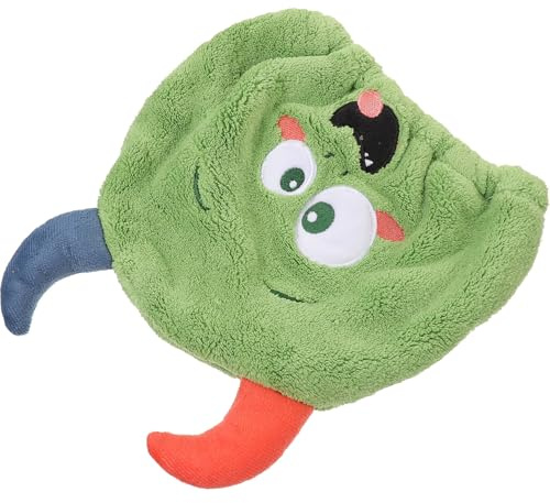 Veemoon Saugfähiges Cartoon-handtuch aus Korallenvlies für Nasses Haar Einfach Anzuwenden Wie eine Duschhaube für Junge Mädchen und Unterwegs