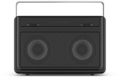 PerfectPro Baustellenradio AUDISSE, WiFi internetradio, DAB+ und UKW-Empfang, Bluetooth, Akku integriert, AUX-Eingang und USB-Eingang, IP65, AB1