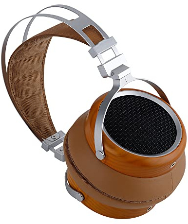 SIVGA Luan Hi-Fi 50mm Dynamischer Treiber Offener Holz Kopfhörer (Braun) | 50-mm-Treiber，3,5-mm-Kopfhöreranschlüsse