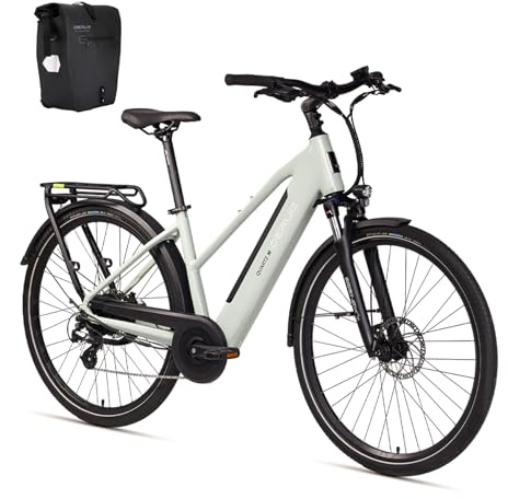 DERUIZ E-Bike Damen 28 Zoll Elektrofahrrad 250W55Nm 48V/13,4Ah | bis 161 km, Citybike Torque-Sensor, Hydraulische Bremsen,Shimano 8 Gäng , Trekking Ebike Cityrad für Herren, StVZO, 25km/h