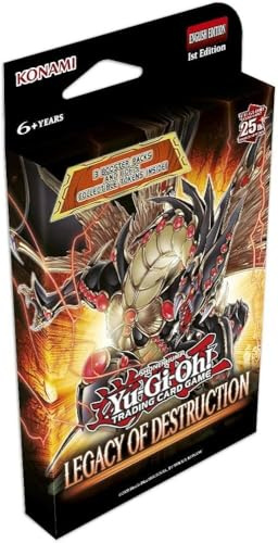 Yu-Gi-Oh! Legacy of Destruction Booster Pack (3 Packs)