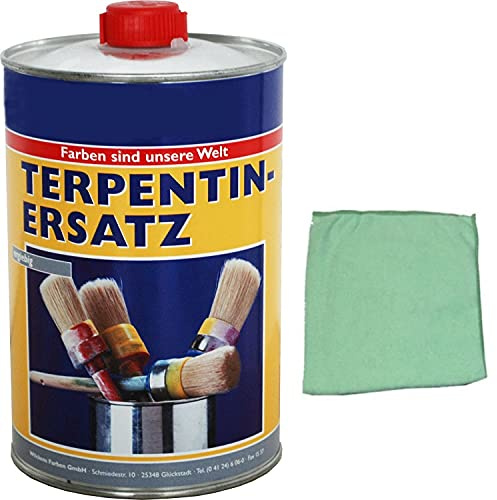 Terpentinersatz inkl. 1 Microfasertuch von E-Com4 (Terpentinersatz 500 ml)