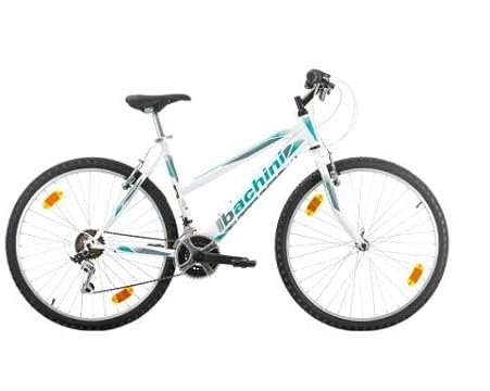 Multibrand Bachini 6th Sense 26 Zoll Mountainbike, 18 Gang, V-Bremse, Mädchen-Fahhrad & Damen-Fahhrad, geeignet ab 150–175 cm