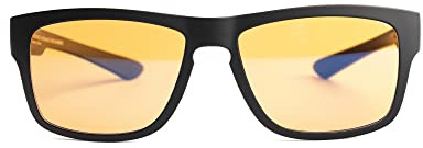 Horus X • Blaulichtfilter Brille für Kinder | Gaming-Brille | Bildschirmschutz für Jungen und Mädchen | Amber