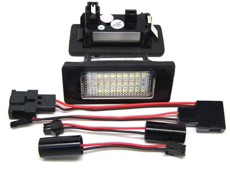 KUAIYIJU Verbesserte Kennzeichenbeleuchtung mit klarer Beleuchtung, Rücklicht, Montage 12 V, einfache Installation, Fahrzeug-Ersatzteil