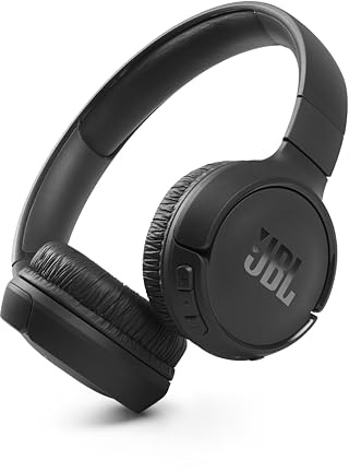 JBL Tune 510 BT – Bluetooth On-Ear Kopfhörer - Schwarz – Faltbare Headphones mit Freisprechfunktion – Kompatibel mit Sprachassistenten – Lange Laufzeit von bis zu 40 Stunden