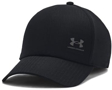 Under Armour Herren M Iso-chill Armourvent Adj, atmungsaktive Kappe aus Stretchgewebe, verstellbare Sport Cap mit Iso-Chill-Schweißband
