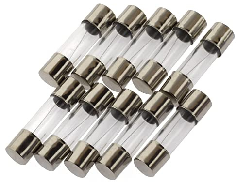 SeKi Feinsicherung 10,0A, 5x20mm, Träge 10er Packung Glassicherung 250V