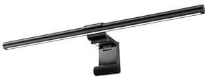 Computer Monitor Lampe LED USB mit Touch Control, Monitor Light Bar mit Anti-blauem Licht, Bildschirmlampe mit Auto-Dimmen, Schreibtischlampe mit einstellbarem Farbtemperatur Helligkeit 【Berühren】