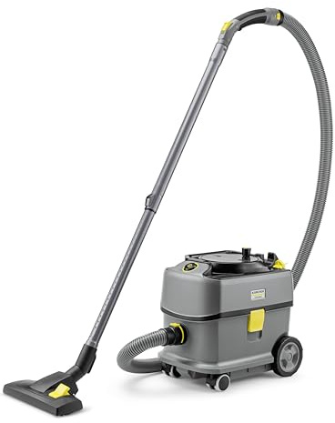 KÄRCHER Trockensauger T 10/1 ADV HEPA, für Textil- und Hartböden | 10l Behälter, Leistung: 585 W, Schalldruckpegel: 52 db(A), 6,6 kg, Kabel: 12 m, Permanent-Filterkorb, HEPA-14-Filter