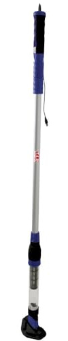 T.I.P. Poolsauger Akku (Teleskopierbar 1,5-2,1 m, 50min Laufzeit, 2.000mAh, 24l/min Förderleistung, Zwei Bürstenaufsätze, Rückschlagkappe, Gezielte Entfernung von Schmutzpartikeln) Sweep 2000, 30445