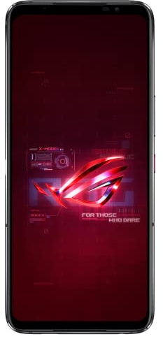 ASUS ROG Phone 6 5G Smartphone 256 GB Phantom Schwarz Dual-SIM 12GB RAM 165Hz AMOLED Display Snapdragon 8+ Gen 1