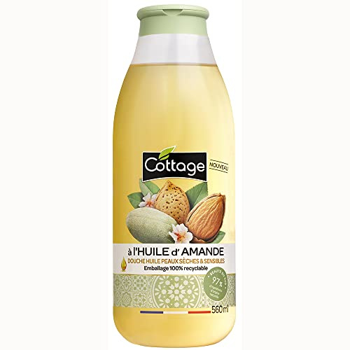Cottage - Duschöl, 560 ml, 97% Inhaltsstoffe natürlichen Ursprungs, Mandelöl, 560 ml