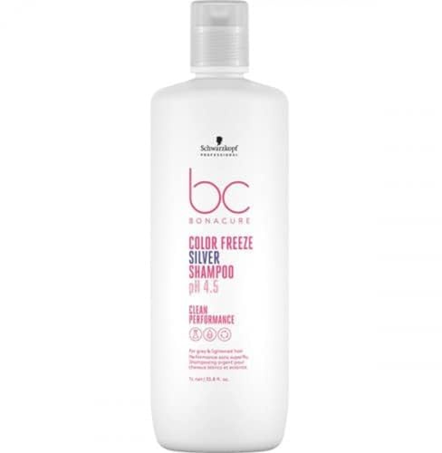 Schwarzkopf SK BC pH 4.5 Col. Fre. Silver Mice. Shampoo, 1000ml ,frisch