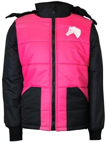 MS-Trachten Kinder Winter Reitjacke Mia pink warm gefüttert … (134/140)