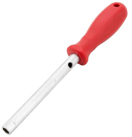 ECI Rohr-Steckschlüssel 3-17 mm einzeln Innenbohrung Chrom-Vanadium-Stahl Steckschlüssel mit Rutschfestem Griff Sechskant (13 mm)