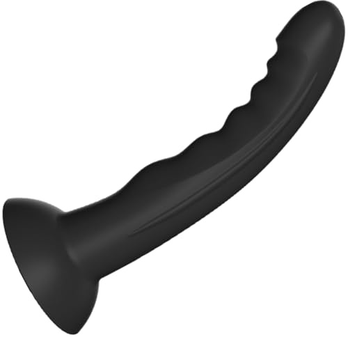 Analplug für Frauen Männer Anal Plug Set SM Sex Spielzeug für die Frau Paare Analkugeln mit Saugnapf Silikon Buttplug Anal Dildo für Anfänger/Profis Sex Toys Prostata Massage, S