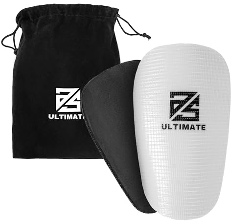 as Ultimate Schienbeinschoner anpassbar für Erwachsene & Kinder, Damen & Herren Fußball, Fussball - Football, Shin Guards, Shin Pads, extra klein, dünn, mini Thermo Shinpads