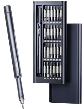 Wesdut 49-in-1 Präzisionsschraubendreher Set aus S2 Stahl | Magnetisches Feinmechaniker Schraubendreher Kit | Kompaktes Reparatur Werkzeug für iPhone, MacBook, Laptop, Switch, Uhren, Brillen