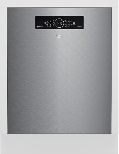 Beko BDDN36550XP Unterbau-Geschirrspüler, 60 cm, 15 Maßgedecke, 6 Programme