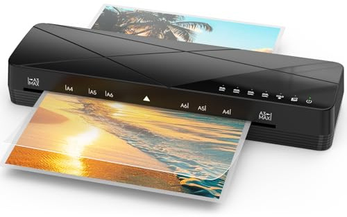 Laminiergerät für Dokumente und Fotos, Elektrisches Laminator Gerät für den Heimgebrauch