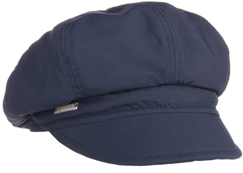 Seeberger Rainy Day Ballonmütze Damencap Newsboy-Mütze Baker-Boy-Mütze Regencap Damen - Wintercap Sommercap mit Schirm, Futter Herbst Sommer Frühjahr Winter Frühling-Sommer