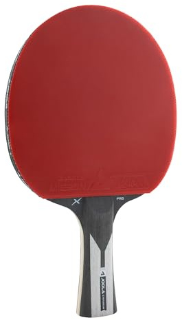 JOOLA Carbon Pro Tischtennisschläger ITTF Profi Wettkampf Schläger | PROFI-QUALITÄT: Premium-Beläge mit hervorragenden Spin- und Tempoeigenschaften für anspruchsvolles Spiel