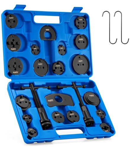 Orion Motor Tech 24 TLG. Universal Bremskolbenrücksteller Auto Bremskolben Rückstellwerkzeug Bremssattel Rücksteller Bremszylinder Rücksteller Bremszylinder Rücksteller